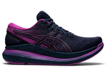 Asics Dam Löparskor GLIDERIDE 2 LITE-SHOW Blå/Svarta/Lila